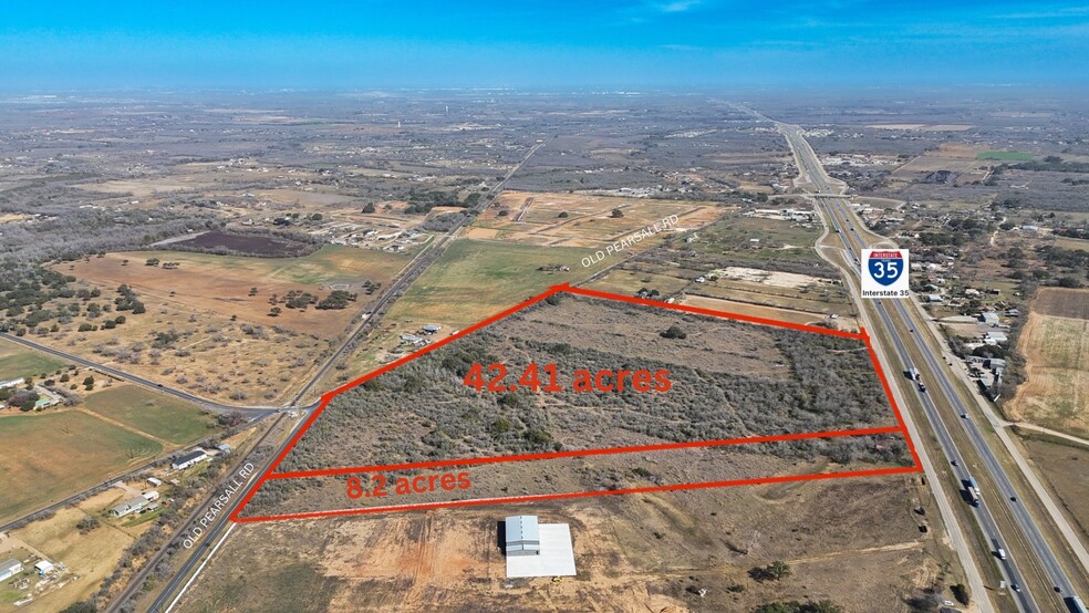 17963 Interstate 35 Access Rd, Lytle, TX for sale - Aerial - Image 2 of 9