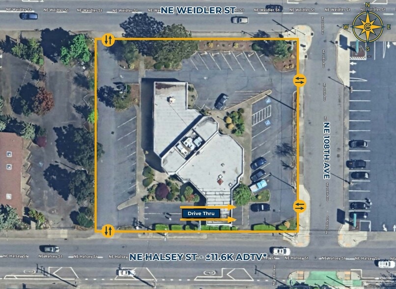 10735 NE Halsey St, Portland, OR for sale - Site Plan - Image 3 of 12