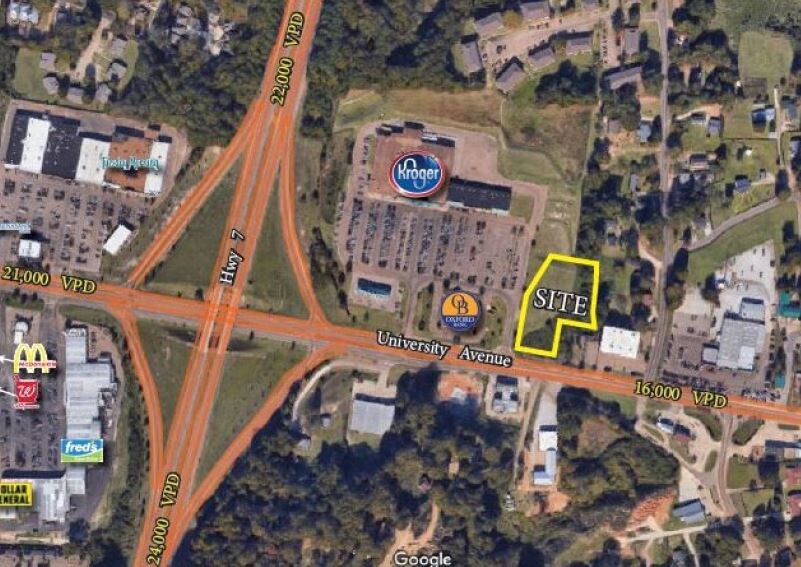 2013 University Ave, Oxford, MS for sale Aerial- Image 1 of 1