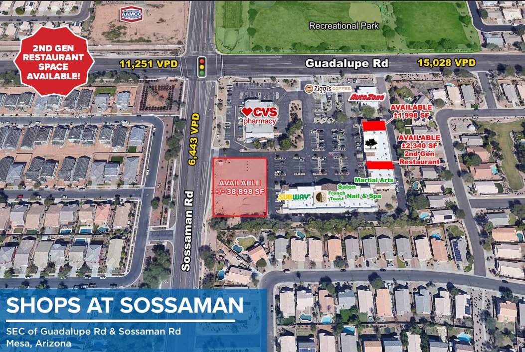 7641-7659 E Guadalupe Rd, Mesa, AZ for lease Building Photo- Image 1 of 12