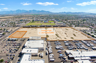 S SWC Dysart Rd & Van Buren Rd, Avondale, AZ - aerial  map view