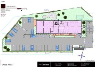Office in Saint-Priest for lease Site Plan- Image 1 of 5