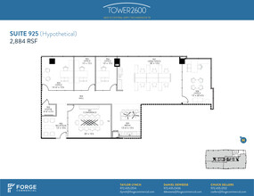 2600 N Central Expy, Richardson, TX for lease Floor Plan- Image 2 of 2