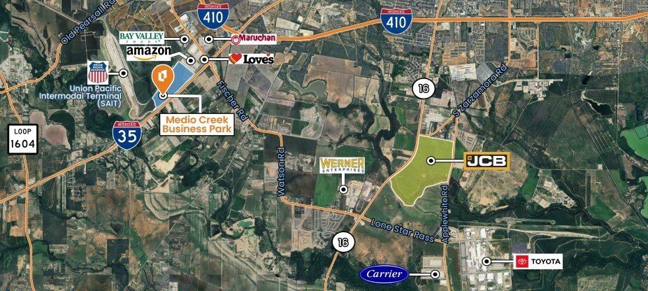 13610 State Highway 16 S, San Antonio, TX for lease - Aerial - Image 3 of 5