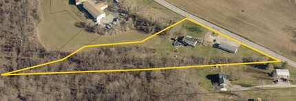 148 Big Knob Rd, Rochester, PA - aerial  map view