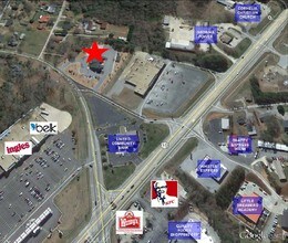 920 Level Grove Rd, Cornelia, GA - aerial  map view