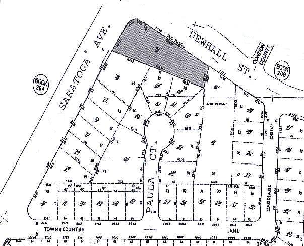 2790 Newhall St, Santa Clara, CA for lease - Plat Map - Image 2 of 4