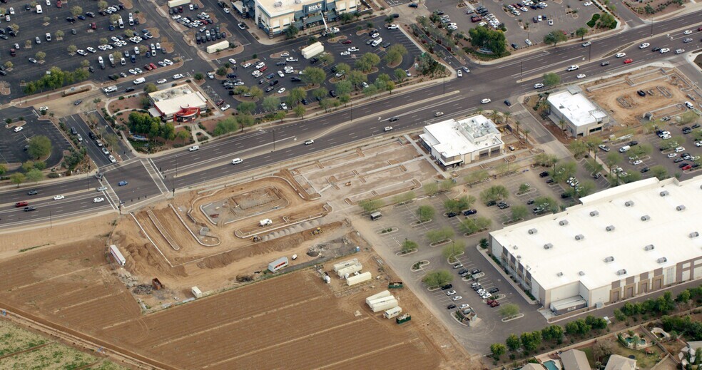 NWC Santan Village Pkwy & Williams Field Rd, Gilbert, AZ for lease - Aerial - Image 2 of 2