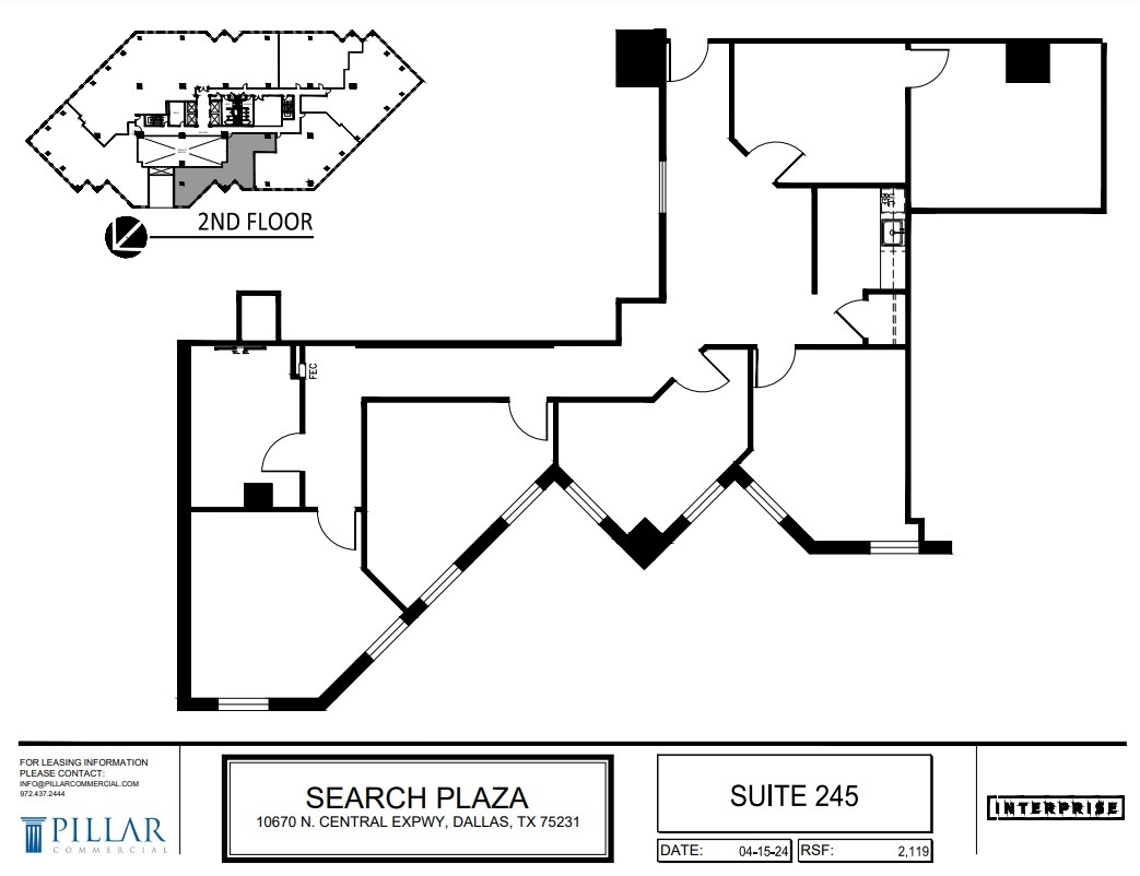 10670 N Central Expy, Dallas, TX for lease Floor Plan- Image 1 of 1