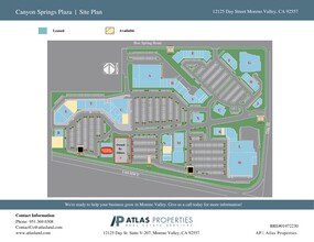 12125 Day St, Moreno Valley, CA for lease Site Plan- Image 1 of 1