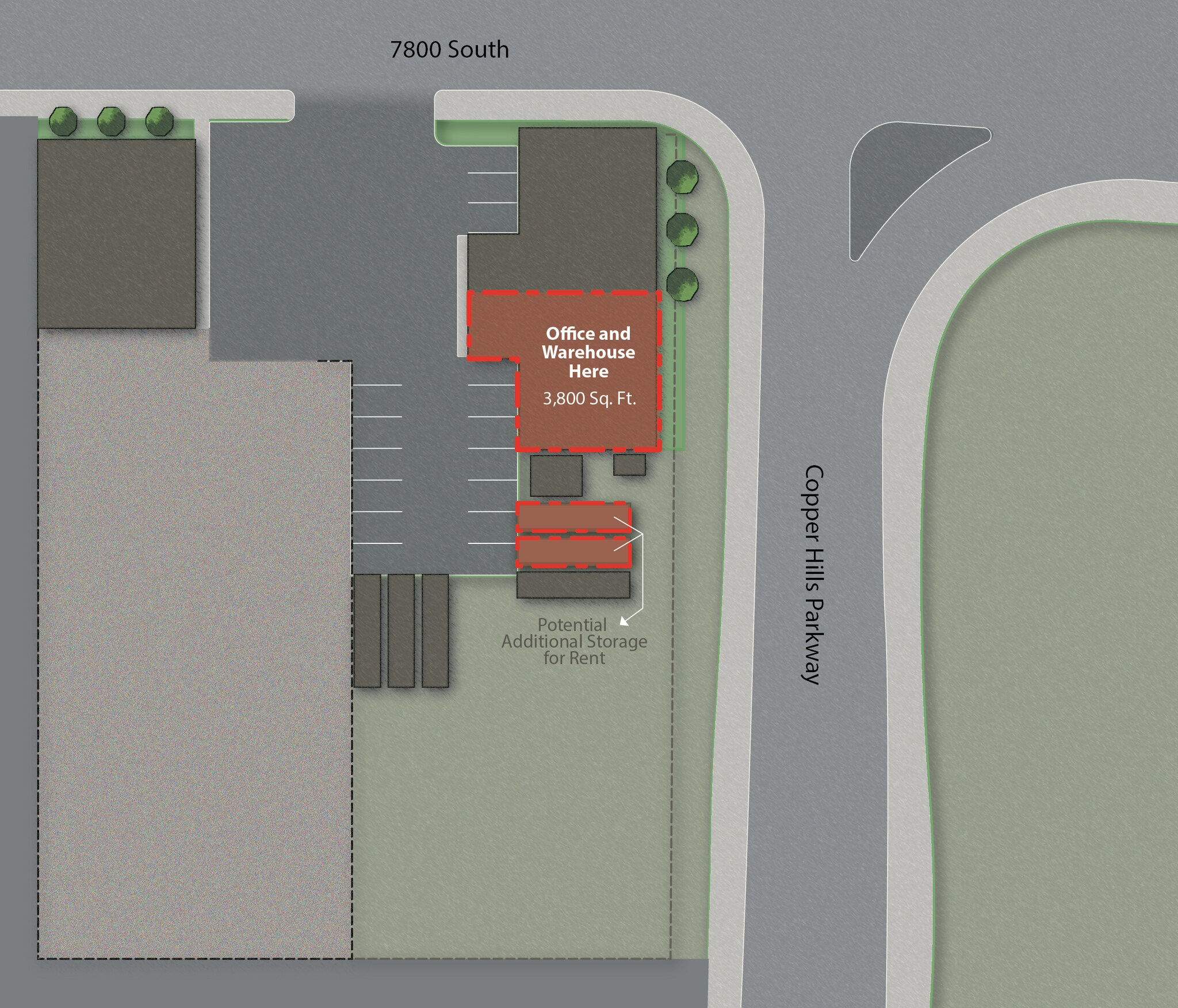 4343 W 7800 S, West Jordan, UT for lease Plat Map- Image 1 of 2