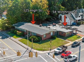 54 Winthrop St, Taunton, MA - Aerial map view