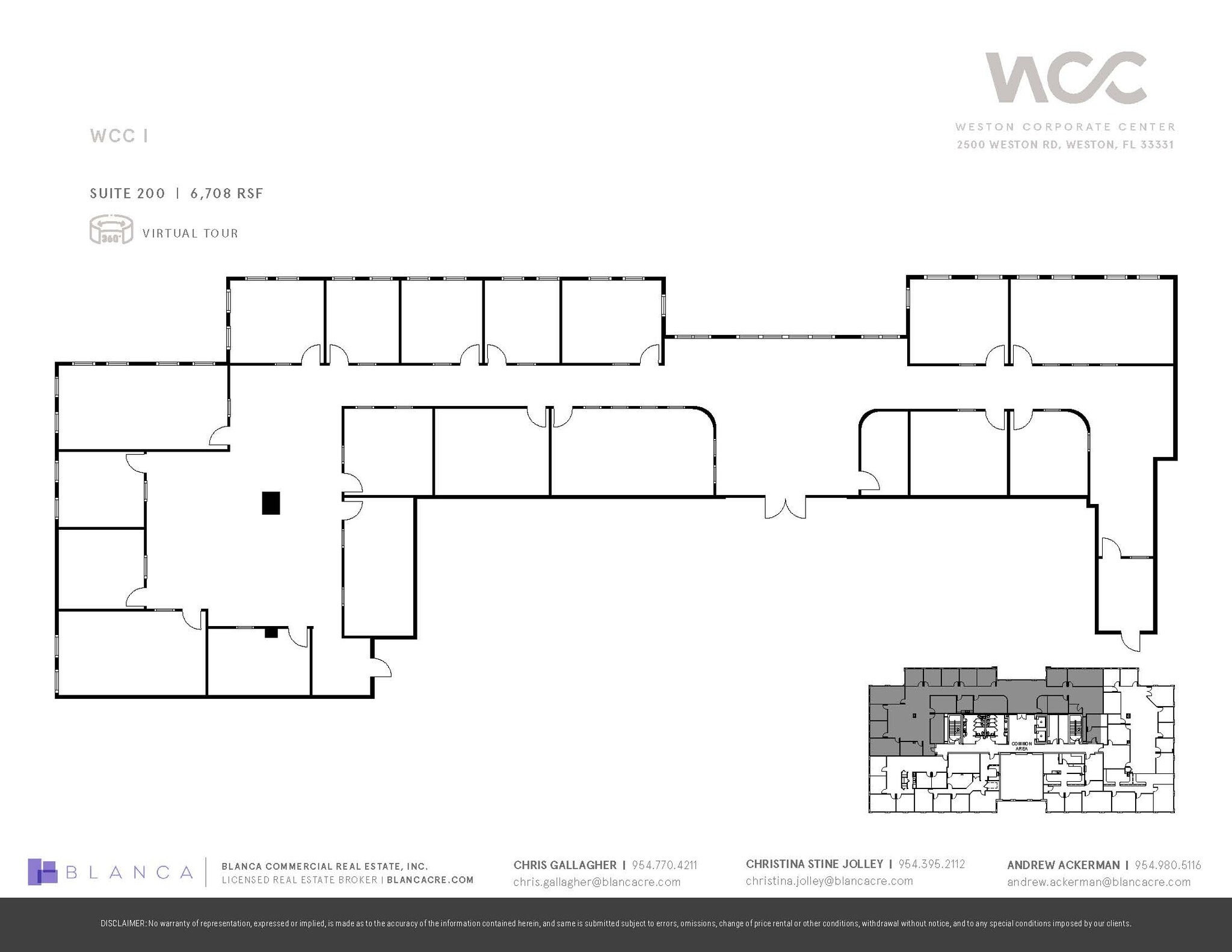 2500 Weston Rd, Weston, FL for lease Floor Plan- Image 1 of 1