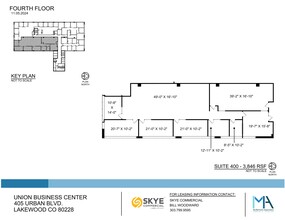 405 Urban St, Lakewood, CO for lease Site Plan- Image 1 of 1