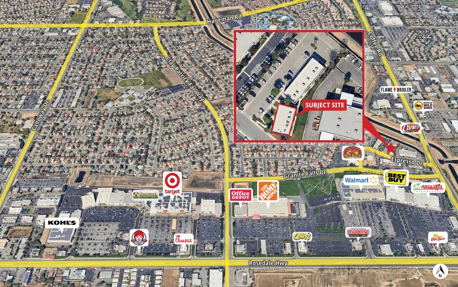 8230 Espresso Dr, Bakersfield, CA for lease - Aerial - Image 3 of 14