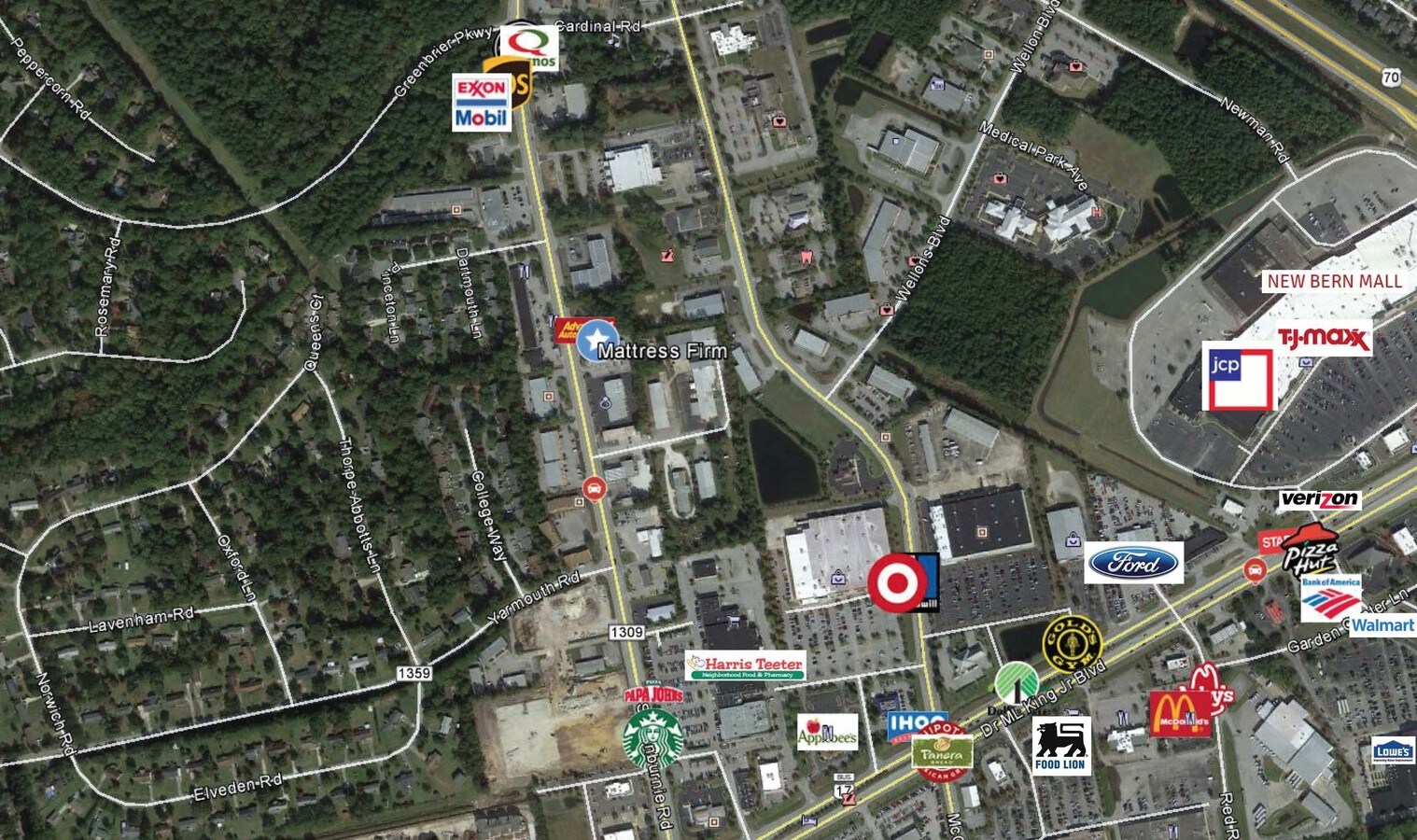 1907 S Glenburnie Rd, New Bern, NC 28562