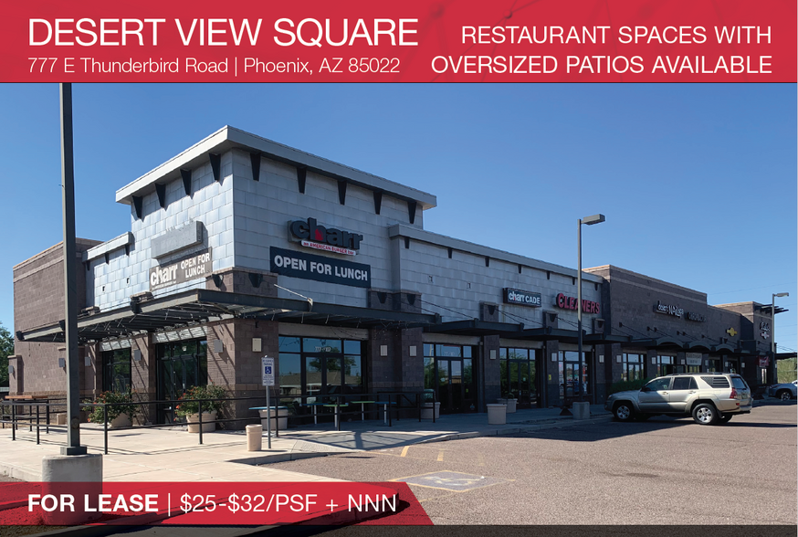 777 E Thunderbird Rd, Phoenix, AZ for lease - Building Photo - Image 1 of 12