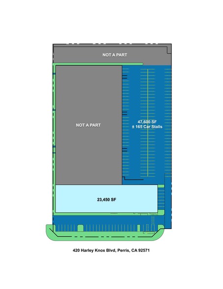 416-420 Harley Knox Blvd, Perris, CA for lease - Building Photo - Image 1 of 8