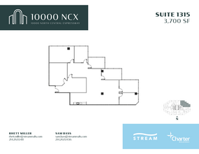 10000 N Central Expy, Dallas, TX for lease Floor Plan- Image 1 of 2