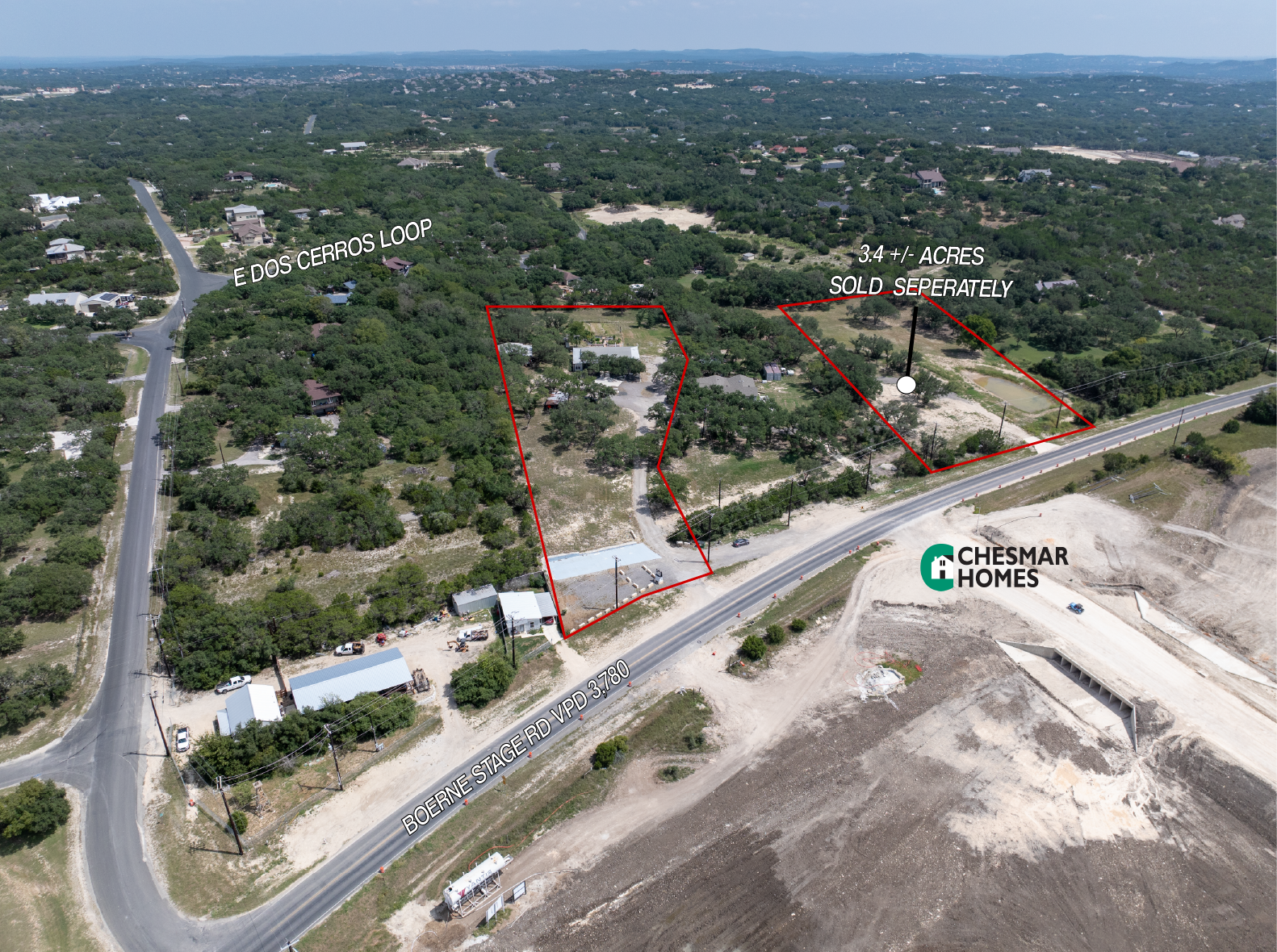 3.42 AC Boerne Stage Road, Boerne, TX for sale Primary Photo- Image 1 of 1