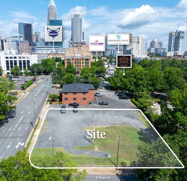 207 N Myers St, Charlotte, NC for sale - Aerial - Image 3 of 4