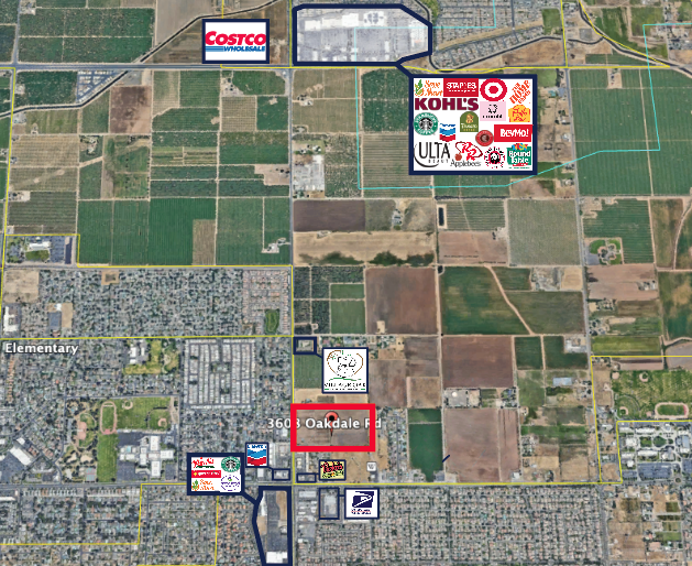 3608 Oakdale Rd, Modesto, CA for sale - Primary Photo - Image 1 of 2