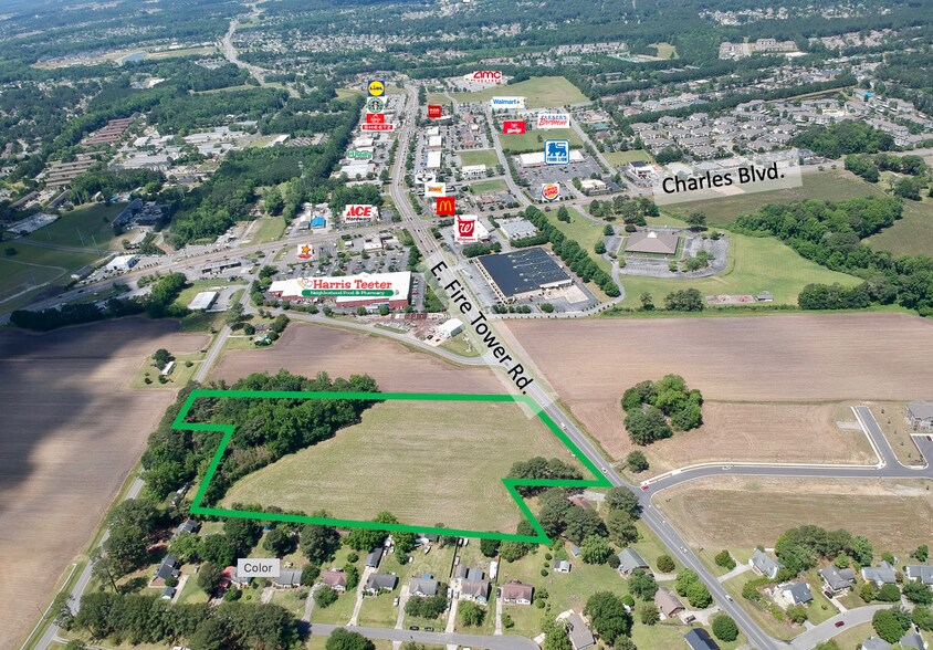 2340 Fire Tower rd, Greenville, NC 27858 Fire Tower Commercial Land