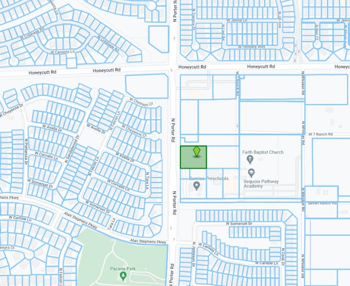 19323 N Porter Rd, Maricopa, AZ for sale - Plat Map - Image 3 of 3