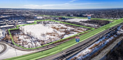 Rue De Lierre, Laval, QC - aerial  map view