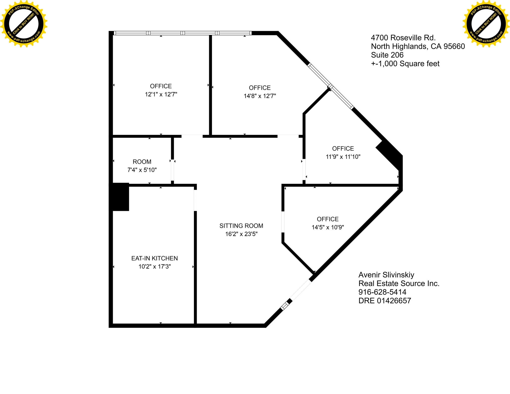 4700 Roseville Rd, North Highlands, CA for lease Site Plan- Image 1 of 1
