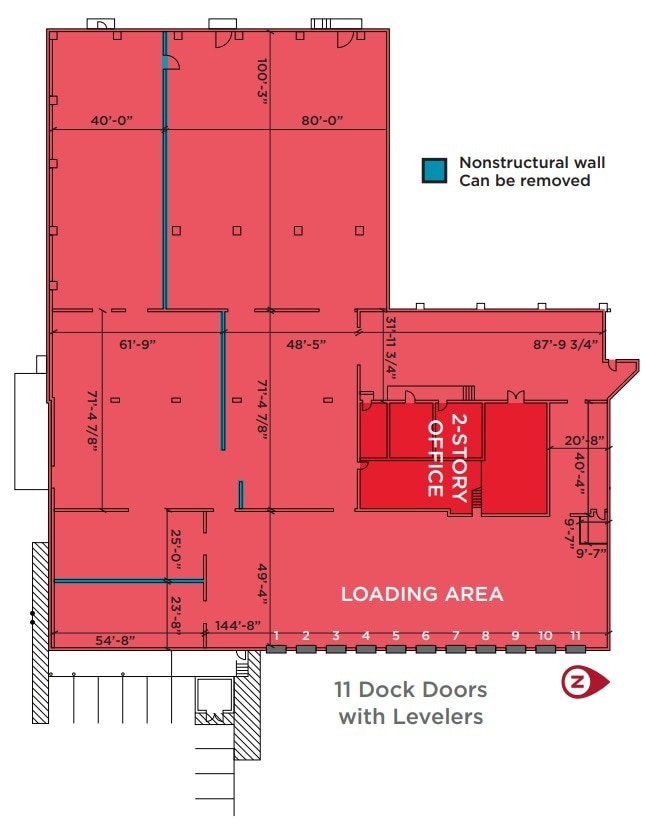 5151 N Bannock St, Denver, CO for lease Floor Plan- Image 1 of 16