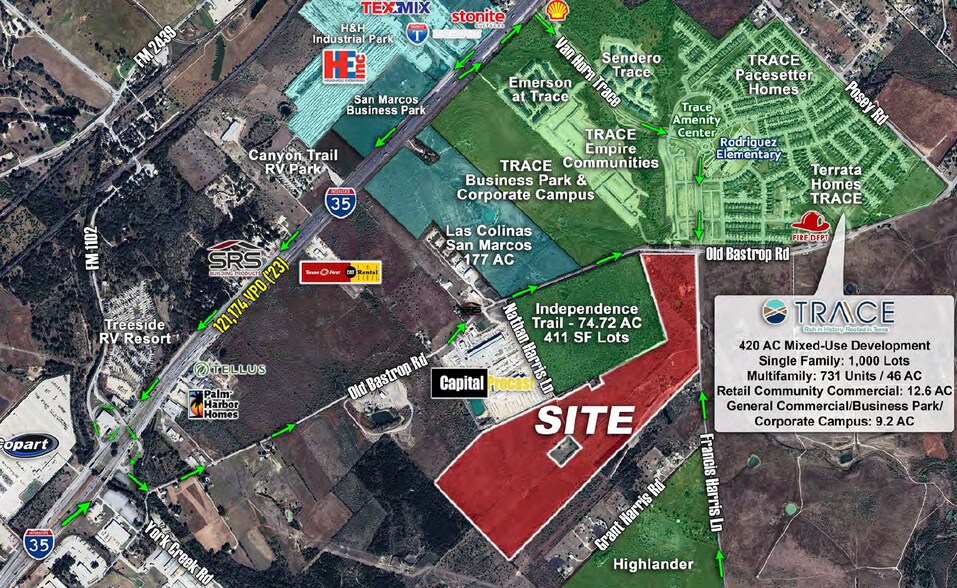 Francis Harris Lane Tract, San Marcos, TX for sale - Building Photo - Image 1 of 3
