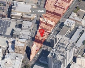 1715-1723 Broadway, Oakland, CA - AERIAL  map view
