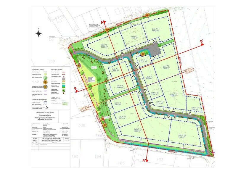 Land in Pipriac for sale - Site Plan - Image 1 of 1