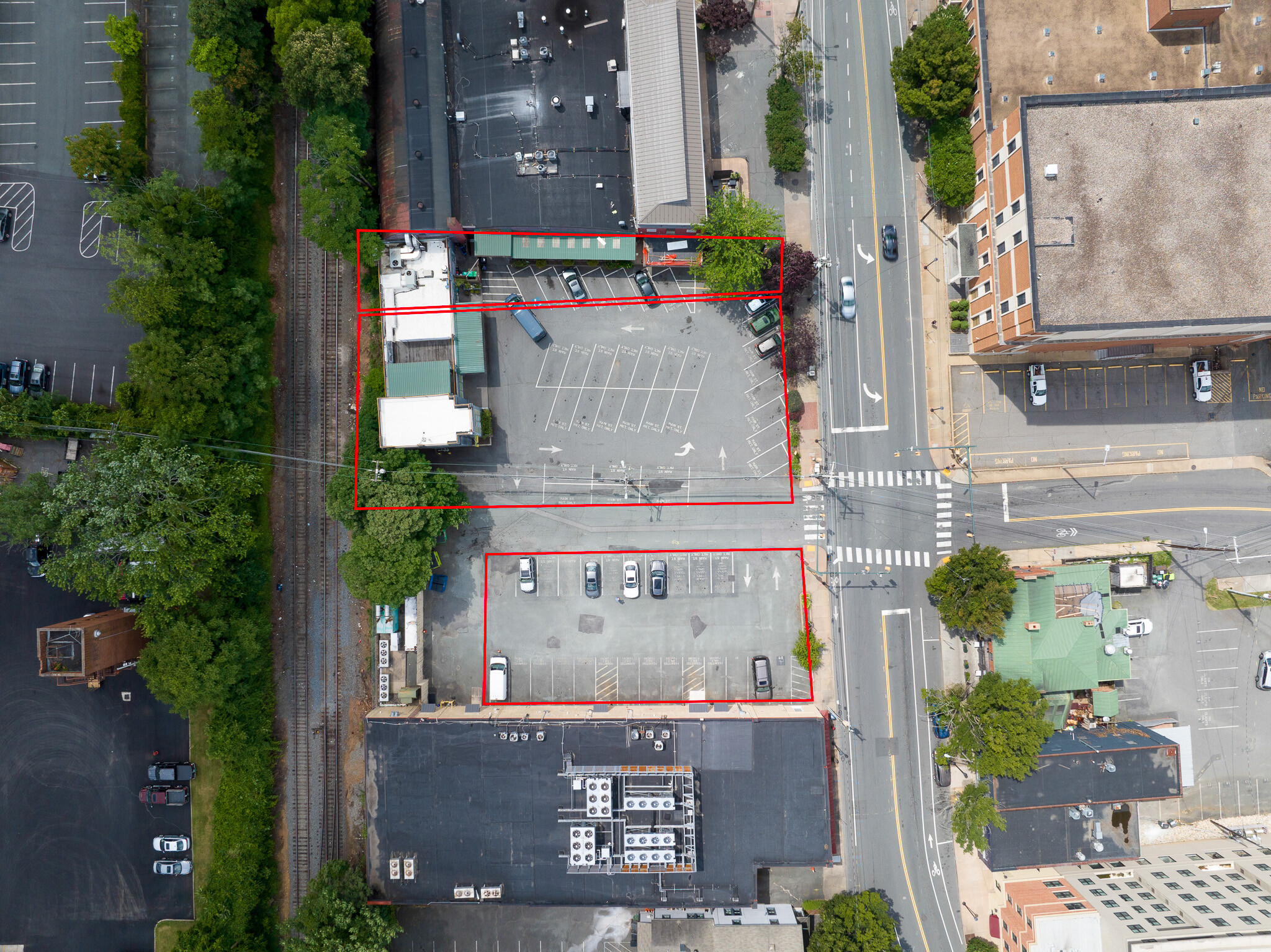 406 W Main St, Charlottesville, VA for sale Aerial- Image 1 of 3