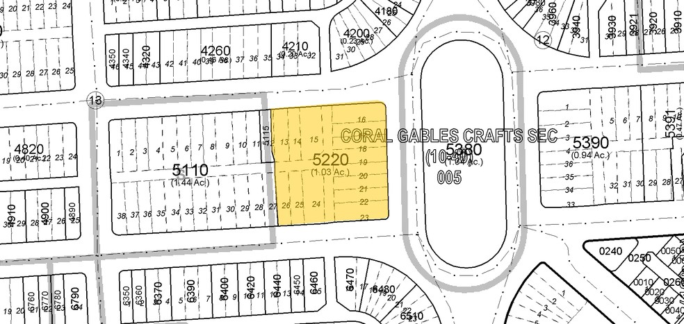 2800 Ponce de Leon Blvd, Coral Gables, FL for lease - Plat Map - Image 2 of 20