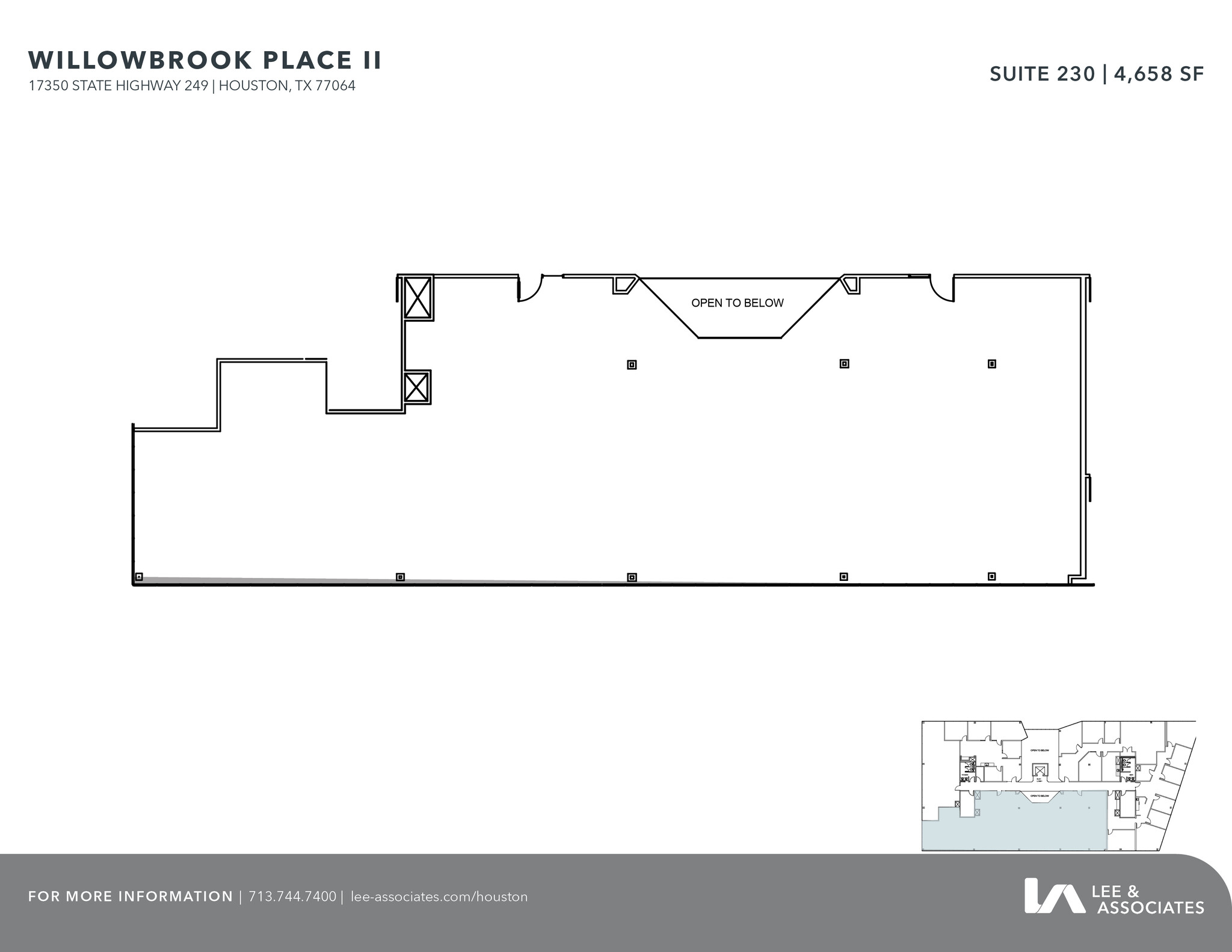 17314 State Highway 249, Houston, TX for lease Floor Plan- Image 1 of 2