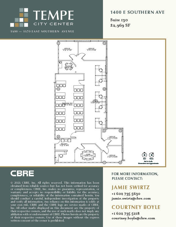 1400 E Southern Ave, Tempe, AZ for lease Floor Plan- Image 1 of 1