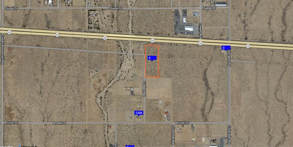 XX Highway 68 and Linden Rd, Golden Valley, AZ for sale - Aerial - Image 1 of 7