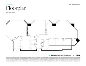 10180 101 St NW, Edmonton, AB for lease Floor Plan- Image 1 of 1