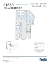 21650 Oxnard St, Woodland Hills, CA for lease Floor Plan- Image 1 of 1