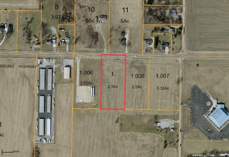 4786 Harding Hwy, Lima, OH for sale - Aerial - Image 2 of 2