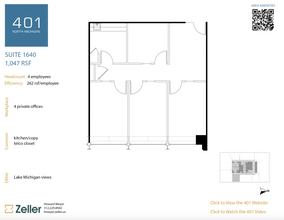 401 N Michigan Ave, Chicago, IL for lease Floor Plan- Image 1 of 1