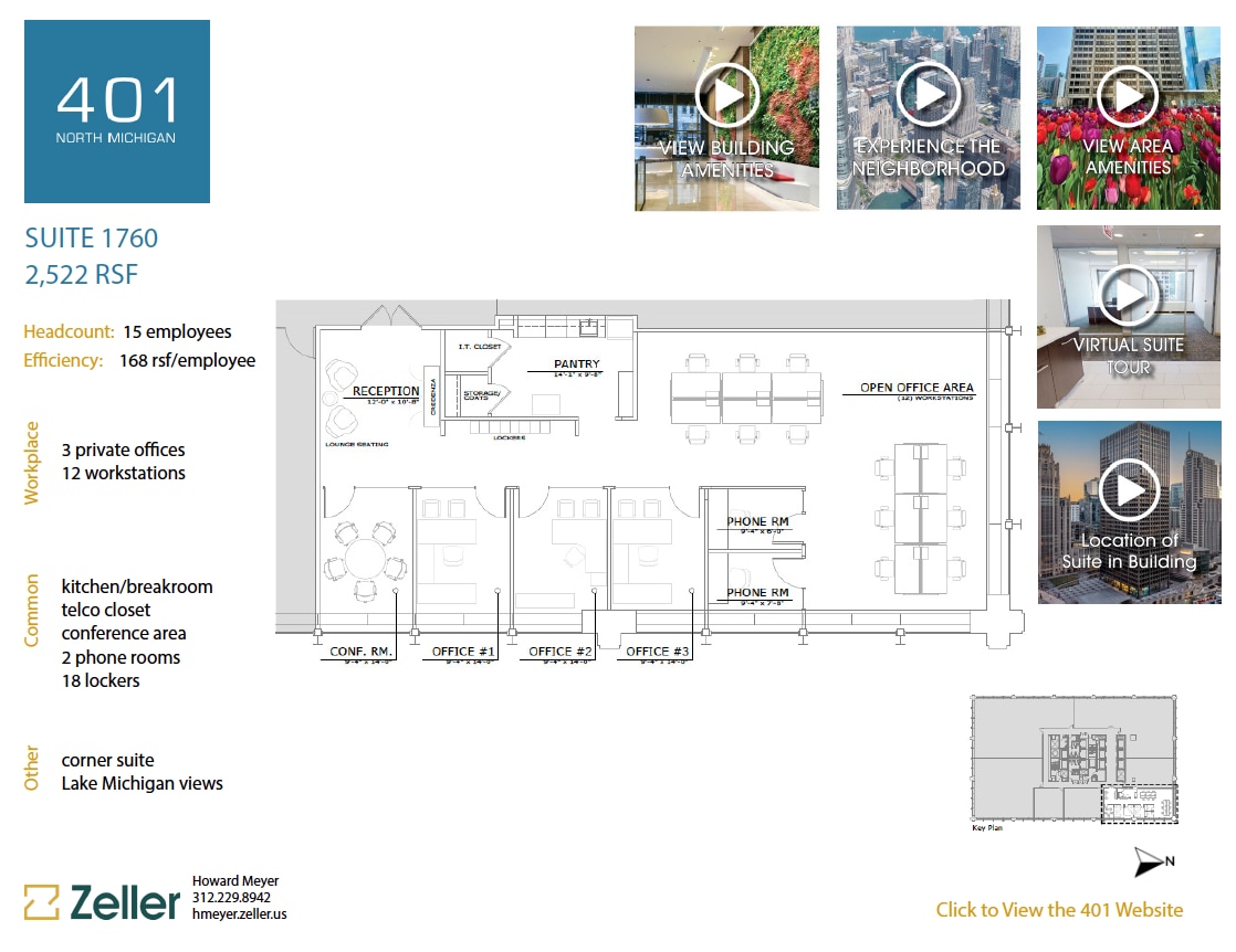 401 N Michigan Ave, Chicago, IL for lease Floor Plan- Image 1 of 1