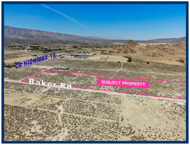 10850 Baker, Lucerne Valley, CA for sale - Building Photo - Image 2 of 10