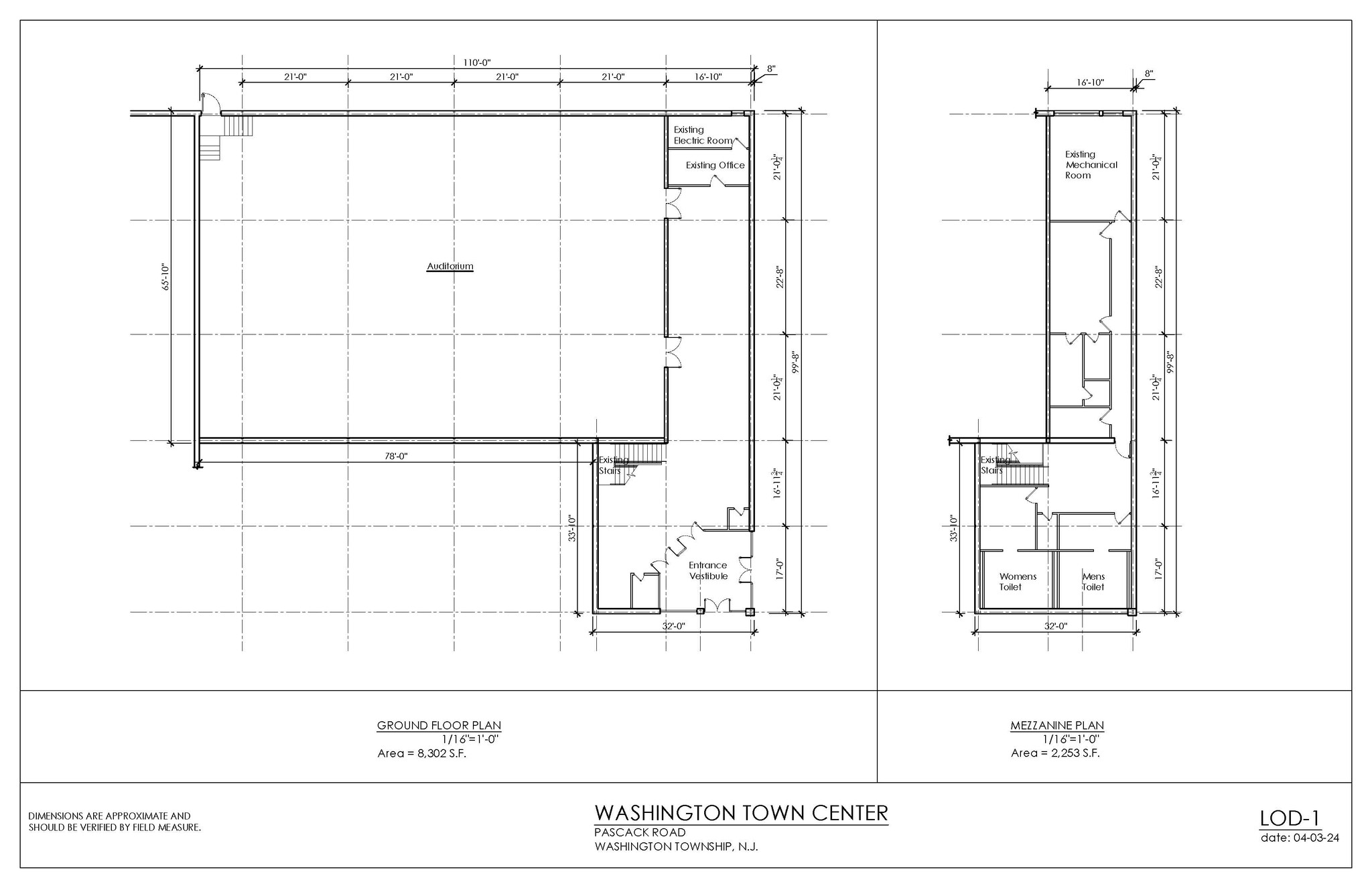 249-315 Pascack Rd, Township Of Washington, NJ for lease Floor Plan- Image 1 of 1