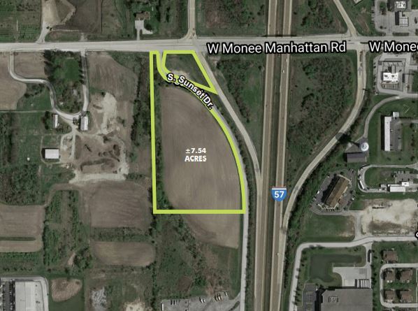SWC I-57 & Monee Manhattan Rd, Monee, IL for sale Primary Photo- Image 1 of 1