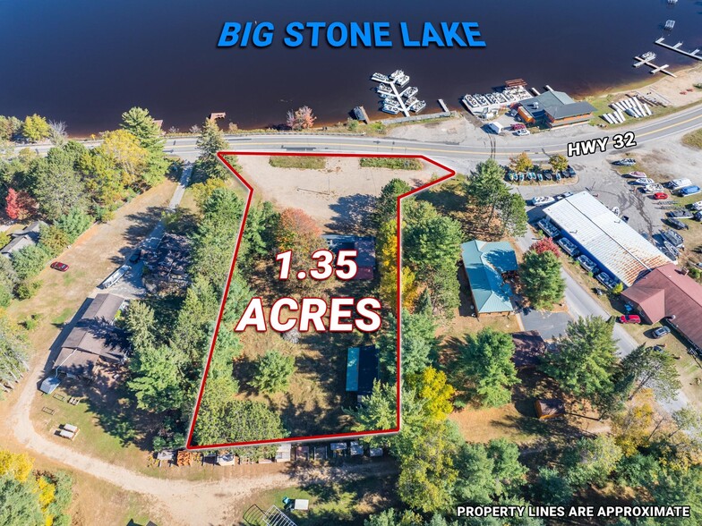 1057 WI-32 Hwy, Three Lakes, WI for sale - Aerial - Image 1 of 1