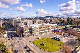 4204-4224 NE Halsey St, Portland, OR - aerial  map view