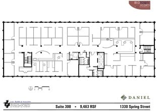 1330 Spring St NW, Atlanta, GA for lease Floor Plan- Image 1 of 1